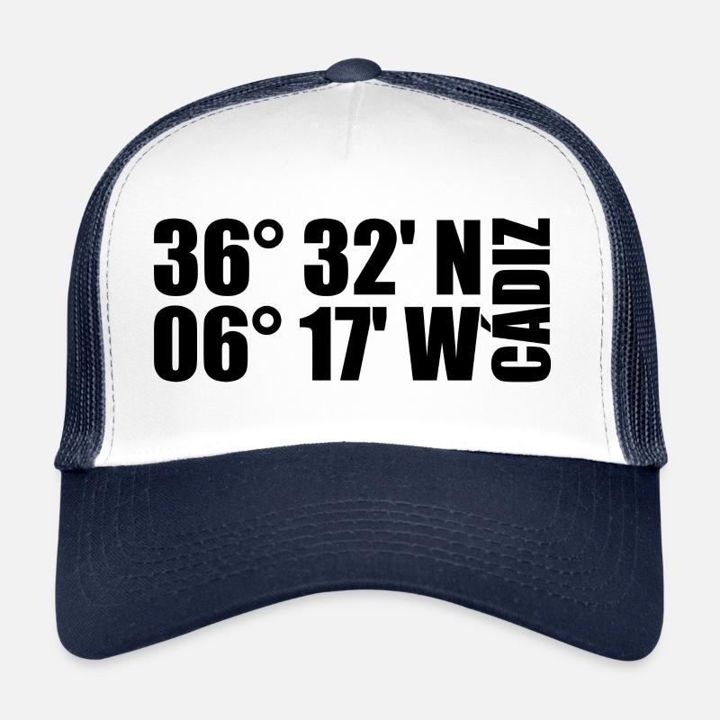 Coordonnées de Cadix Casquette trucker 