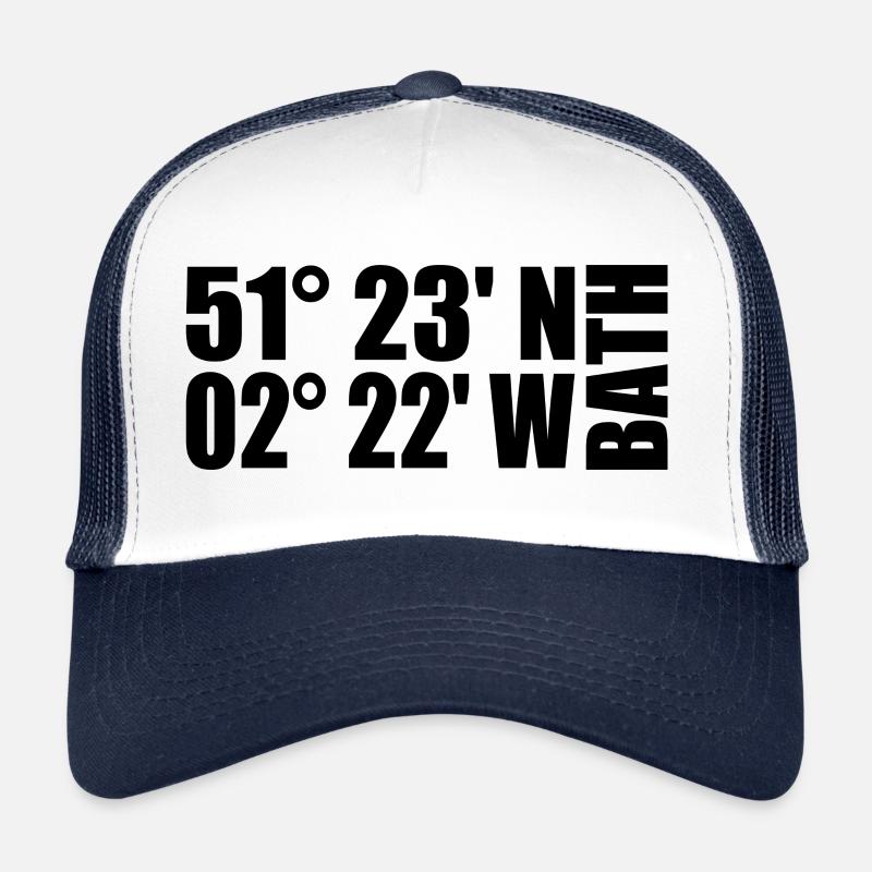 Bath Koordinaten Trucker Cap