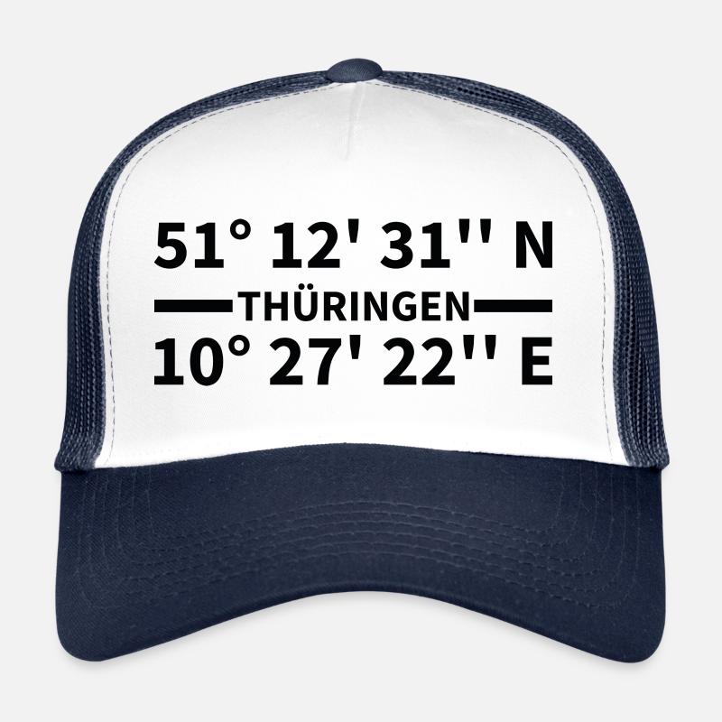 Thuringia coordinates Trucker Cap
