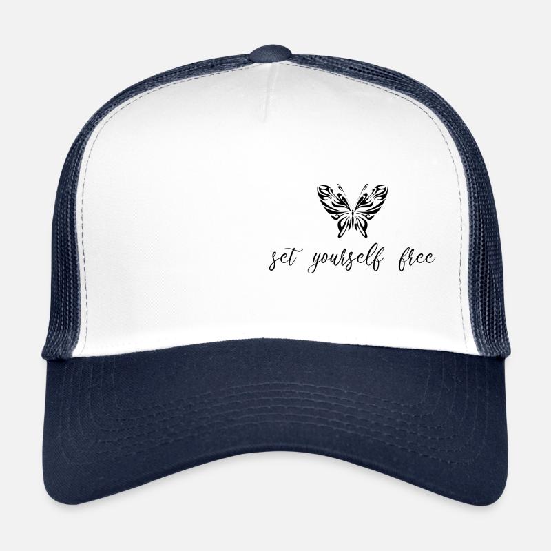papillon Casquette trucker 