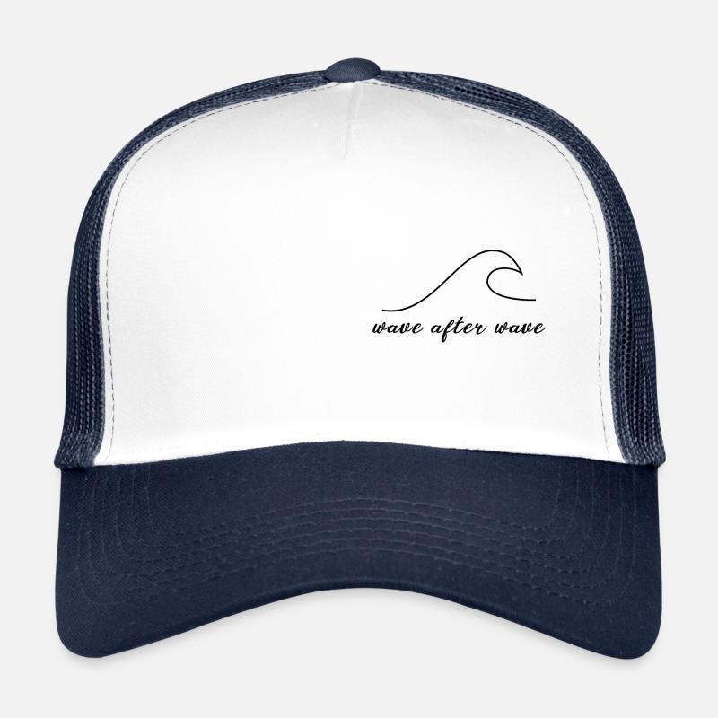 Wave after wave Trucker Cap