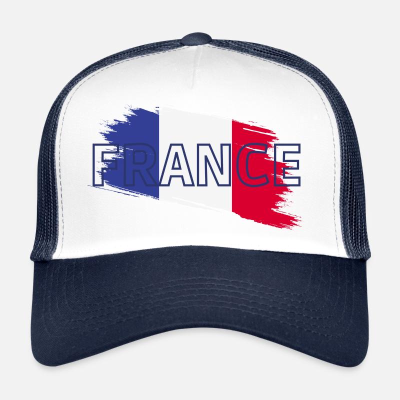 France flag Trucker Cap