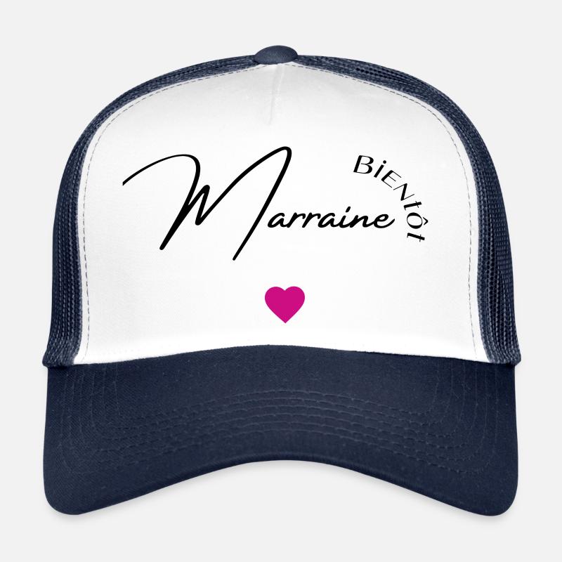 bientôt marraine Casquette trucker 