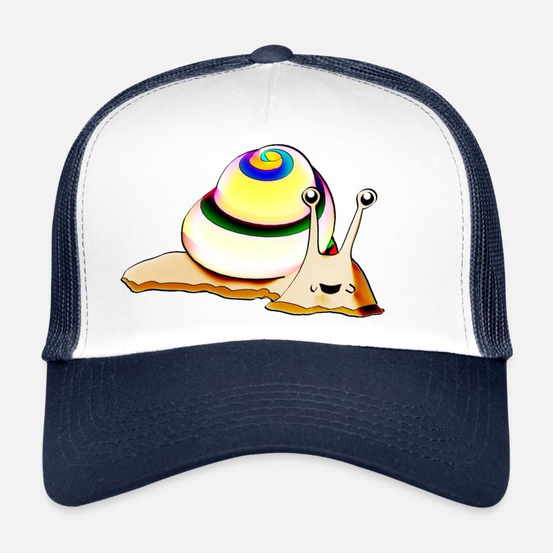 Escargot Casquette trucker 