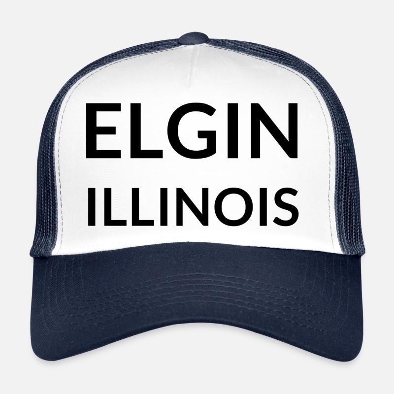 Elgin Illinois USA Trucker Cap