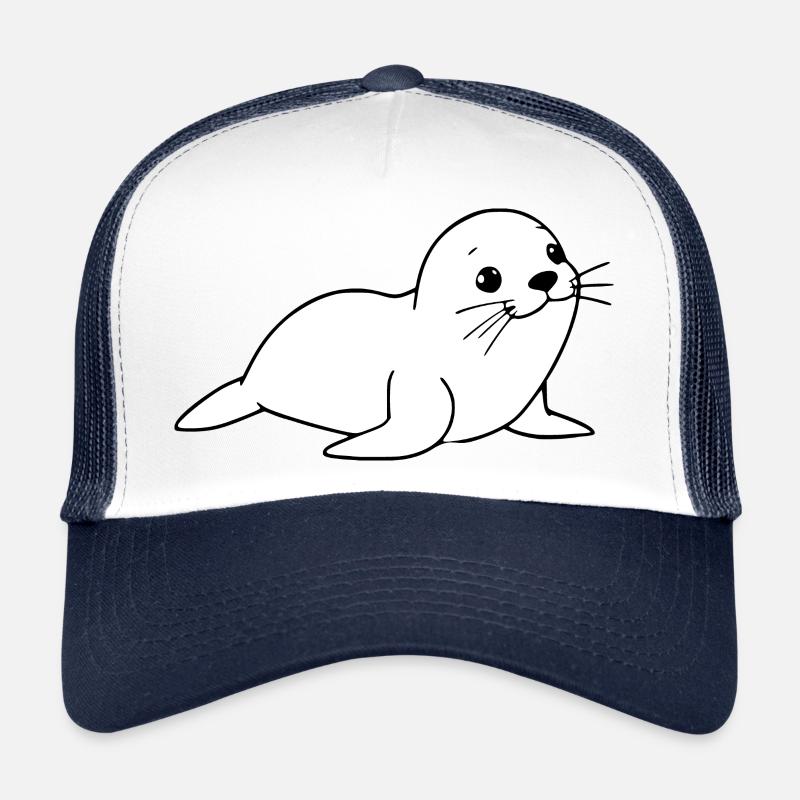 Phoques Phoques Phoques Nord de l’Allemagne Casquette trucker 