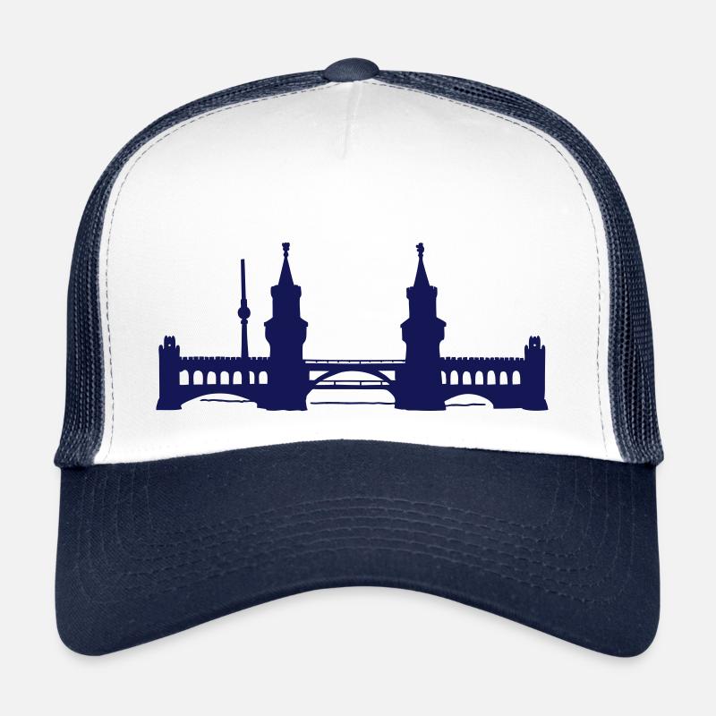 Oberbaumbrücke à Berlin 2 Casquette trucker 