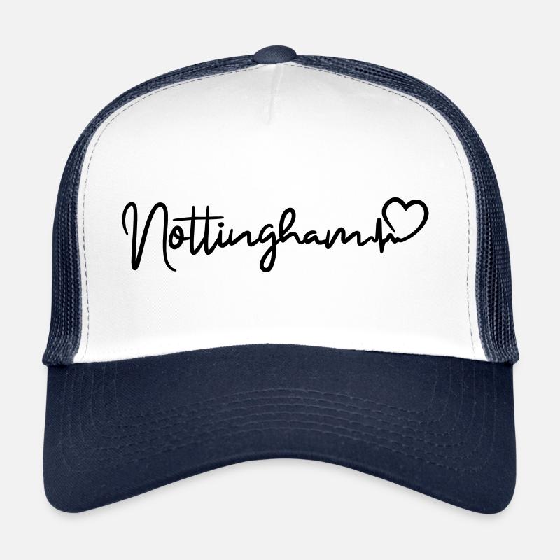 Nottingham Heartbeat City, Angleterre Casquette trucker 