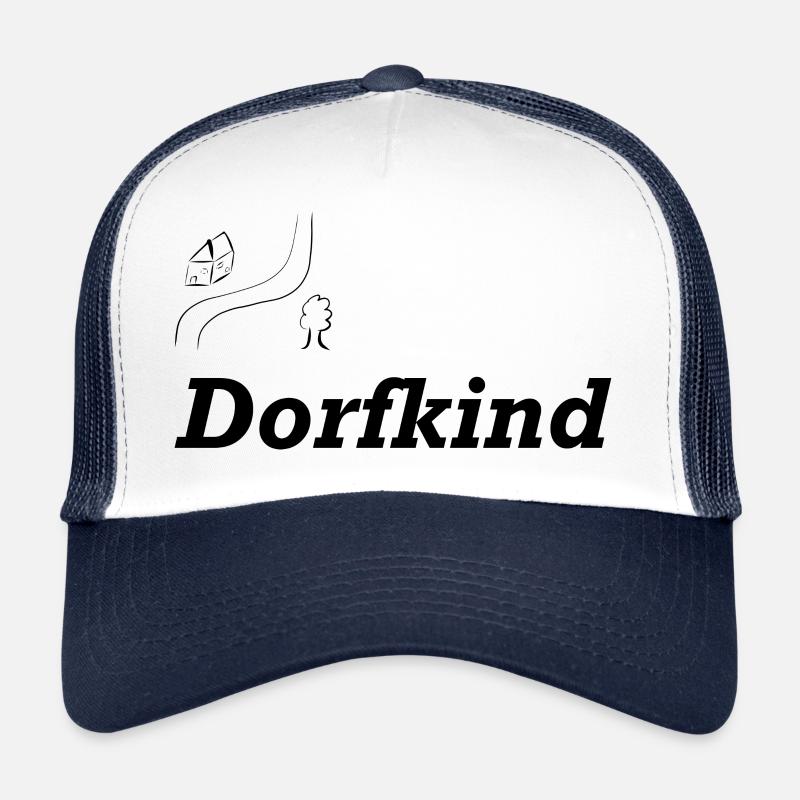 Dorfkind - Trucker Cap - Weiß/Navy