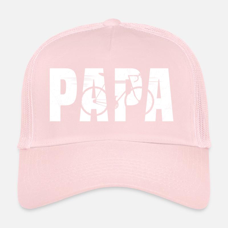 Dad Cyclist Very Cool Bike Gift Trucker Cap