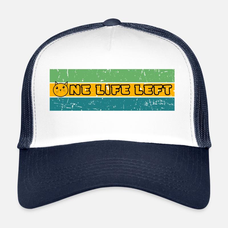 Ein Leben links Banner Trucker Cap