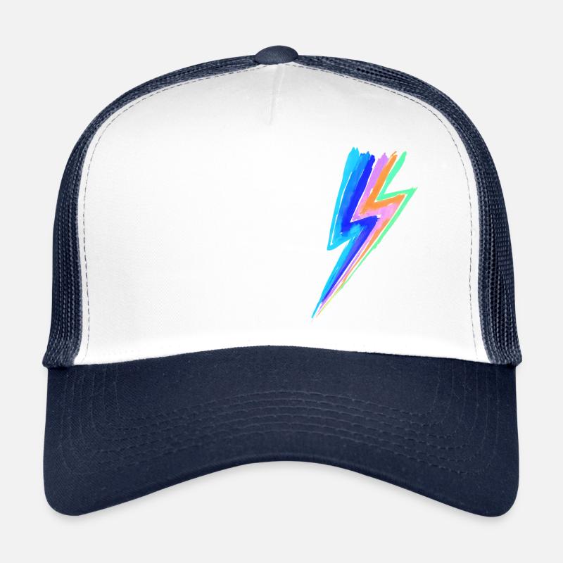Rainbow Power Blitz - Hit by stardust lightning Trucker Cap