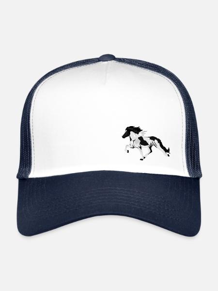 Rappschecke Tölter - Trucker Cap - Weiß/Navy - Vorne