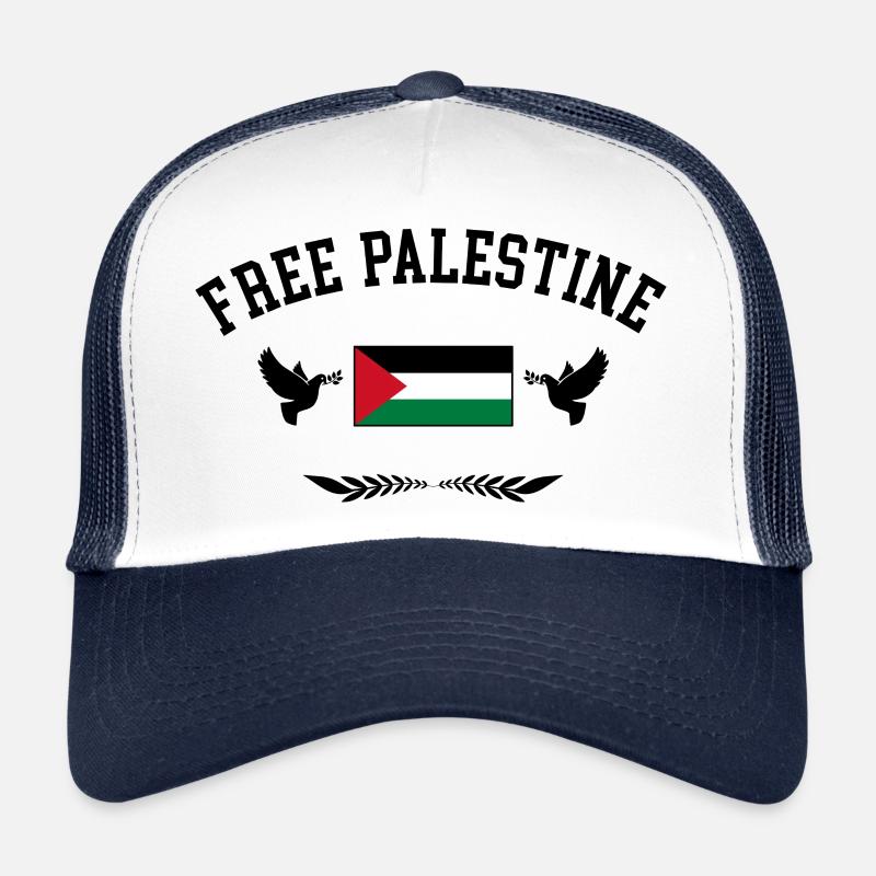 Free Palestine Freedom Palestine Trucker Cap