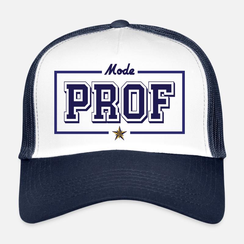 Mode prof Casquette trucker 
