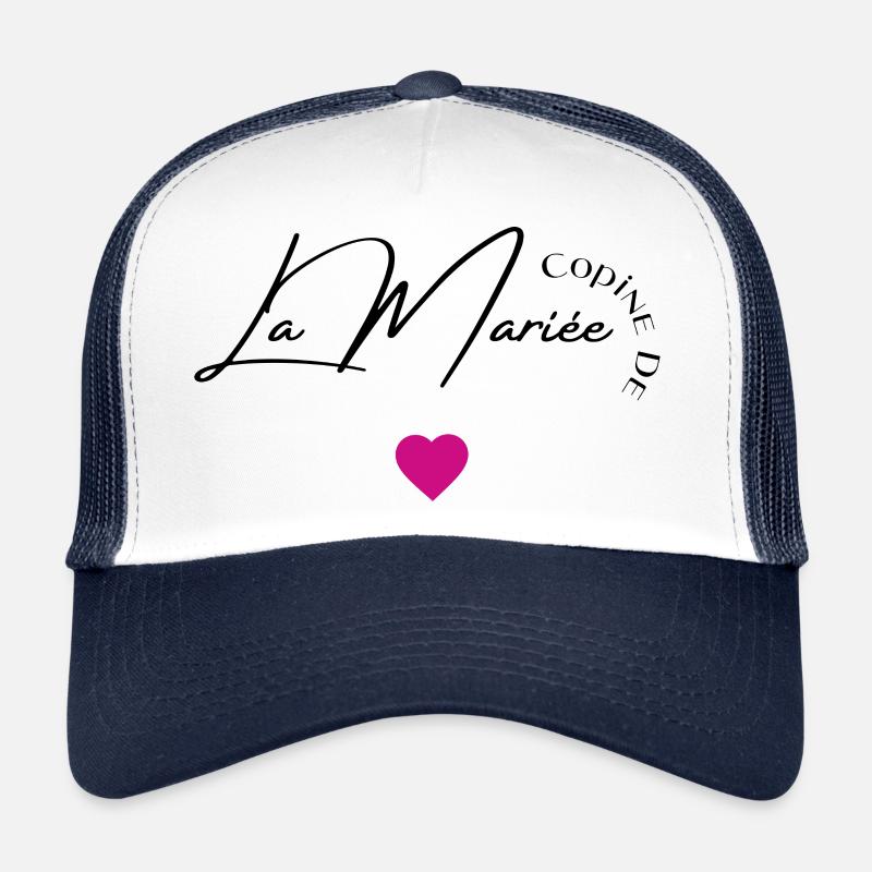 Copine de la mariée Casquette trucker 