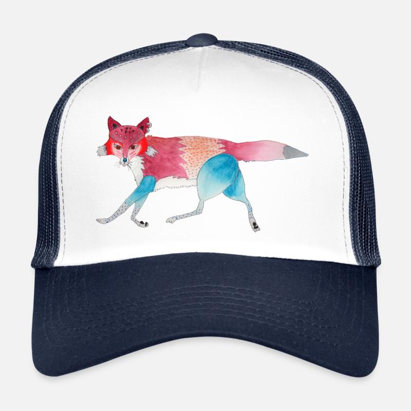 Foxy Fox - Trucker Cap - white/navy