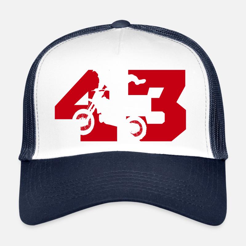 Moto 43 Biker Trucker Cap