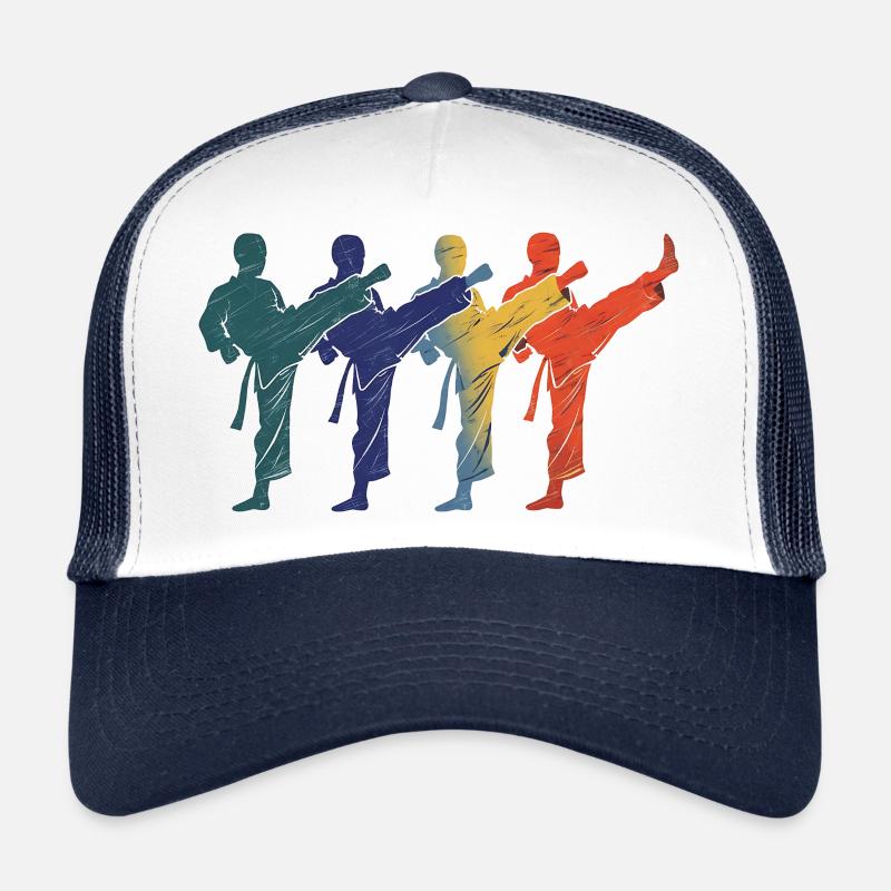 Karate - Retro Fighter Gift Trucker Cap