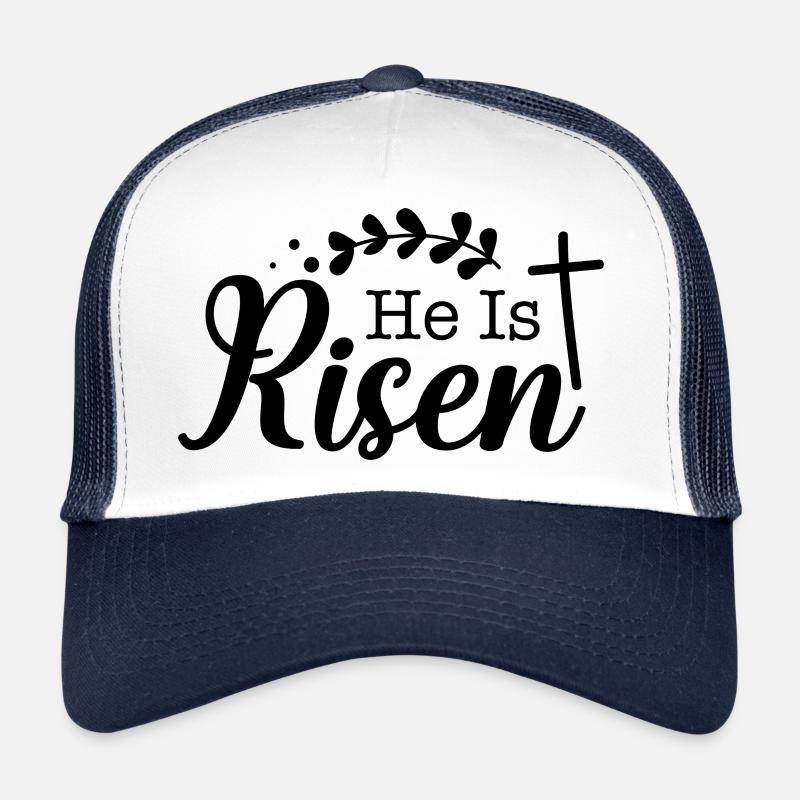 He is risen Trucker Cap