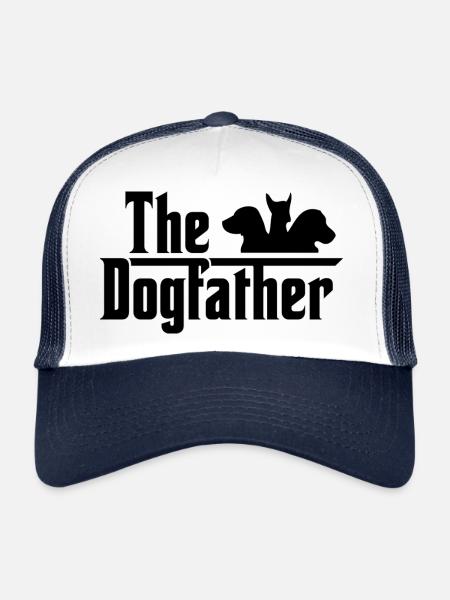 Le Dogfather - Casquette trucker - blanc/marine