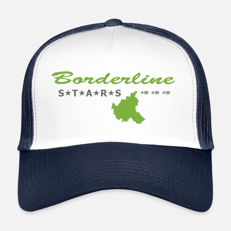 Borderline - Trucker Cap - Weiß/Navy