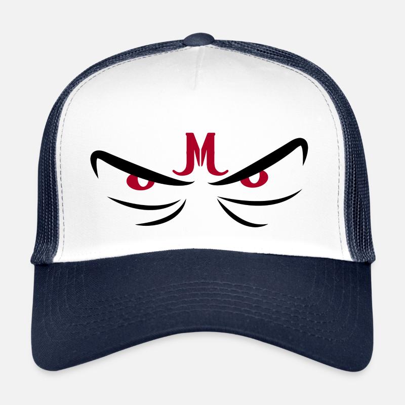 Red eyes Casquette trucker 