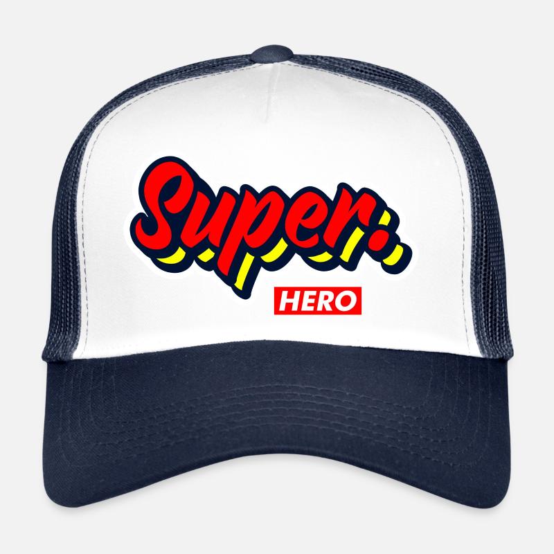 Super hero Trucker Cap
