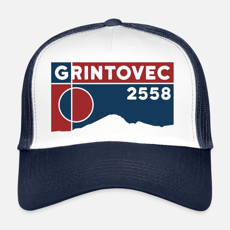 Grintovec Kranjska Gora Escalade Randonnée souvenir Casquette trucker 