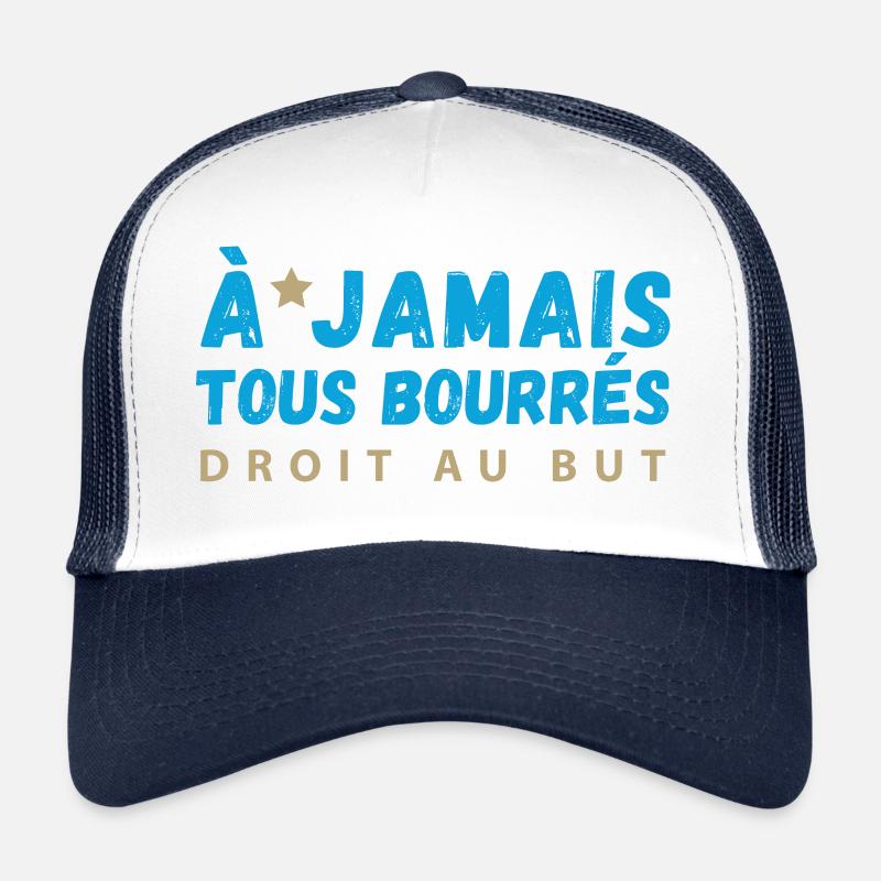 Marseillais alcool humour Casquette trucker 