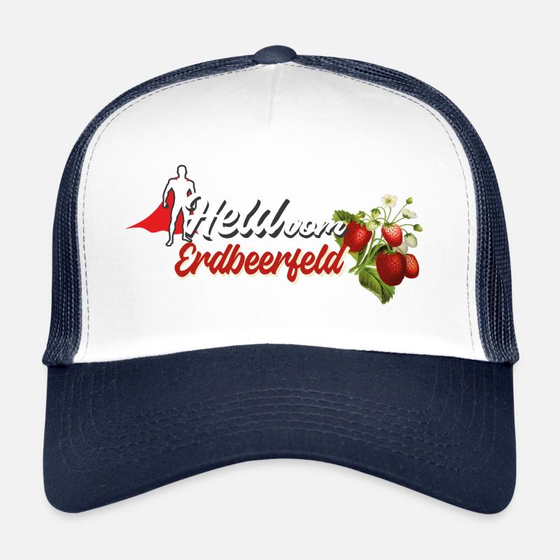 Held vom Erdbeerfeld - Beeren Früchte Spruch Trucker Cap