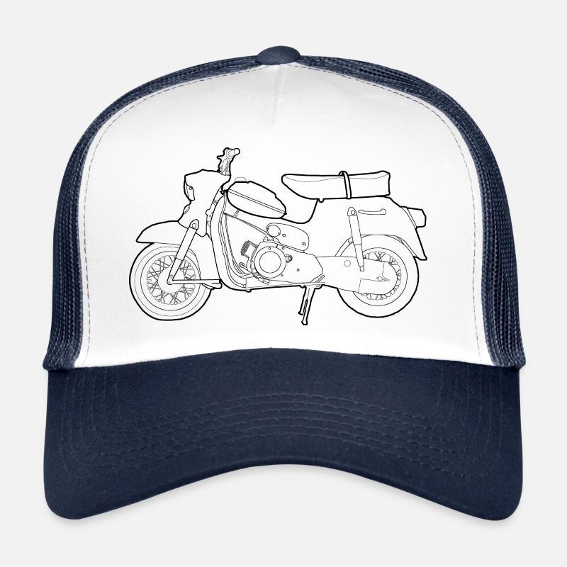 DS50 / Schwalbenfahrer / Ostalgie / Mofa Oldtimer Trucker Cap