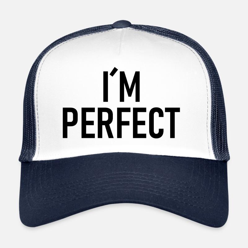 Je suis parfait Casquette trucker 