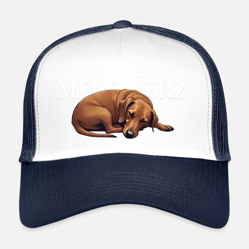Mein Dackel - Mein Herz Trucker Cap