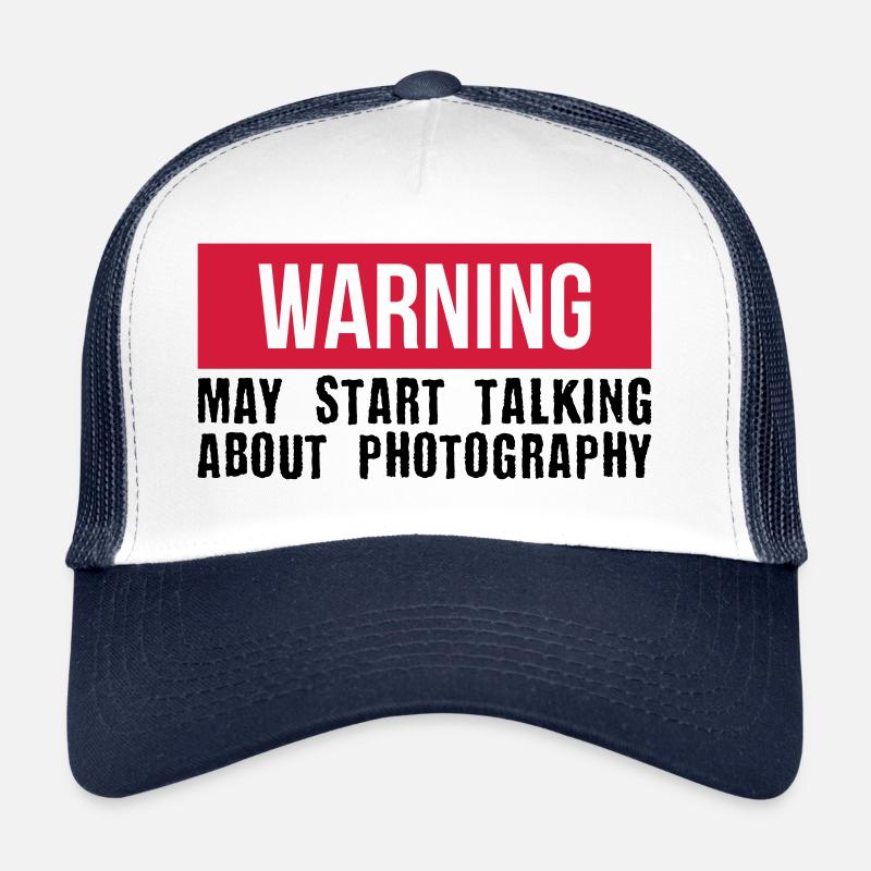 Start talking Photography - kamera Trucker Cap