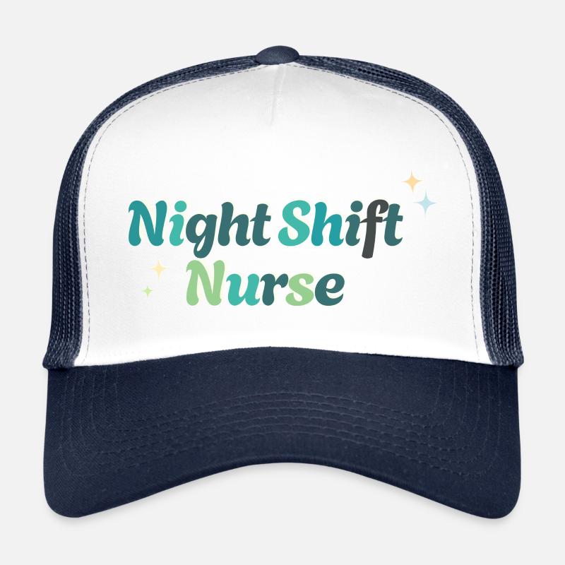 Infirmière de nuit Casquette trucker 