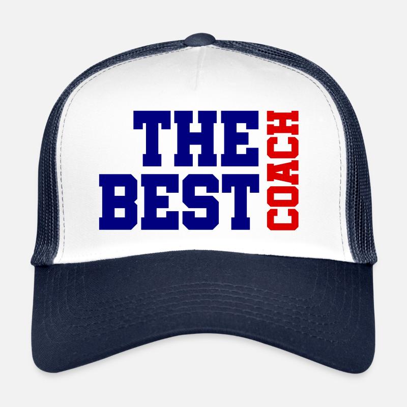 Le meilleur coach Casquette trucker 