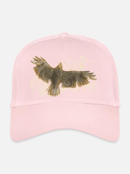 Birds of prey - Trucker Cap - pale pink - Front