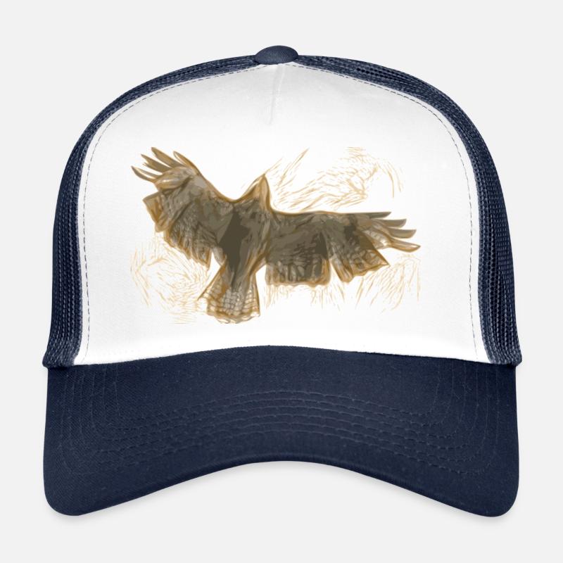 Birds of prey - Trucker Cap - white/navy