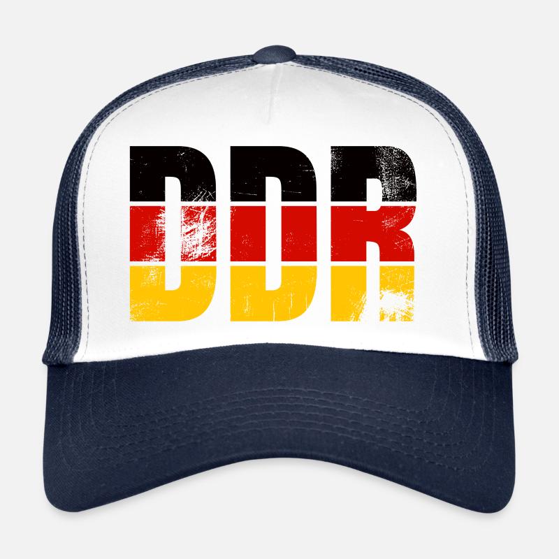 DDR rétro Allemagne Casquette trucker 