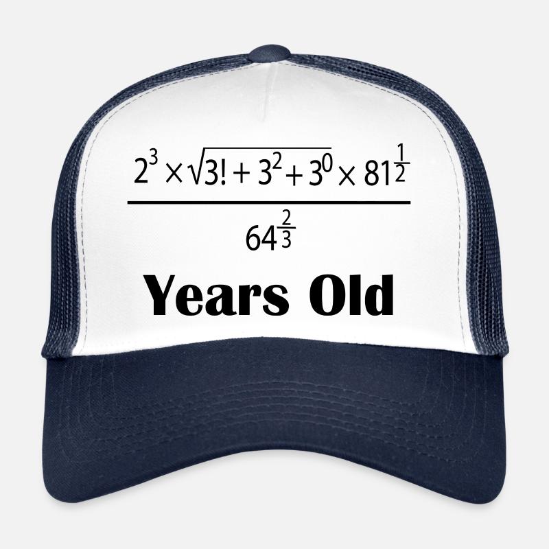 Profession formule cadeau école de mathématiques ans Casquette trucker 