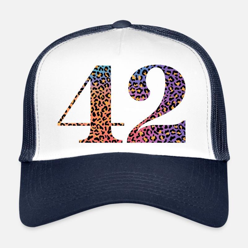 42. Geburtstag Leopard Trucker Cap