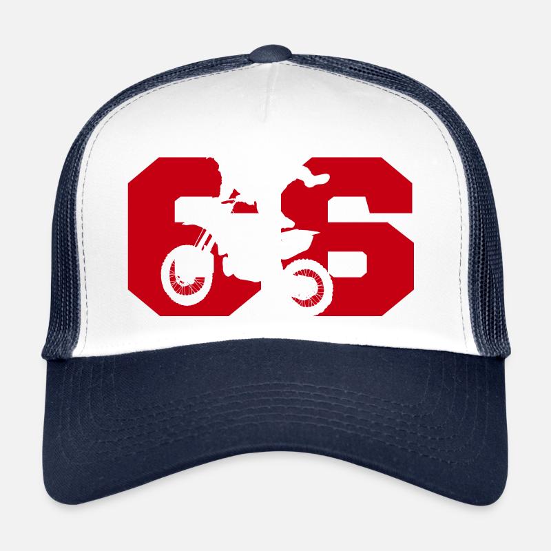 Moto 66 motard Casquette trucker 