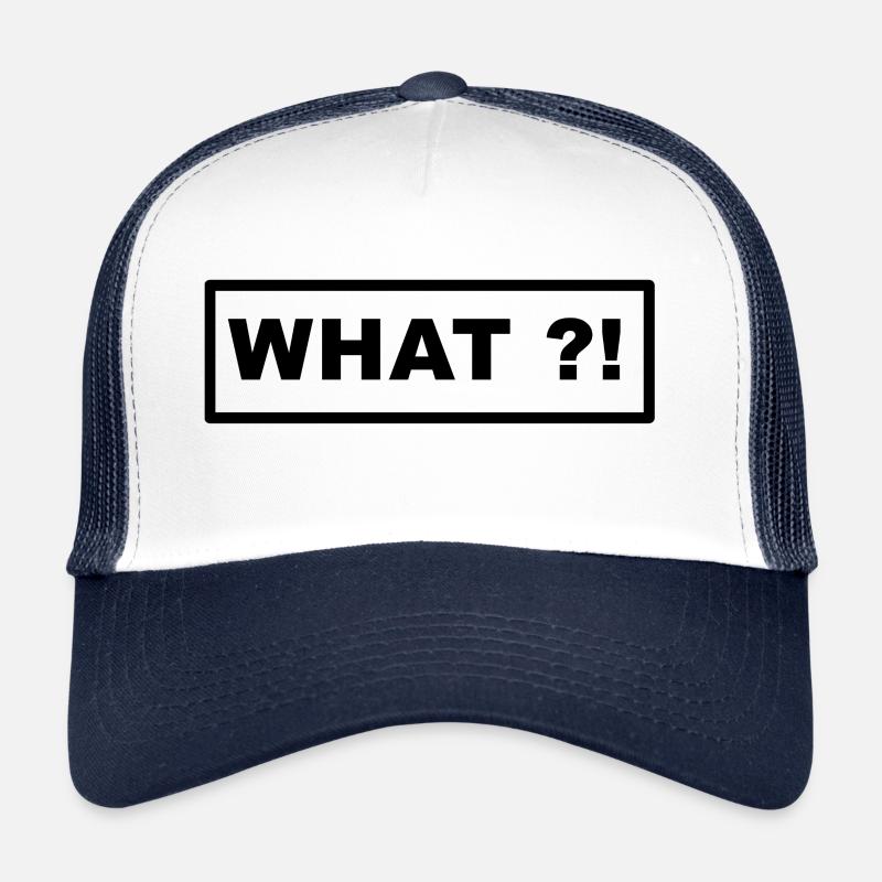 quoi Casquette trucker 