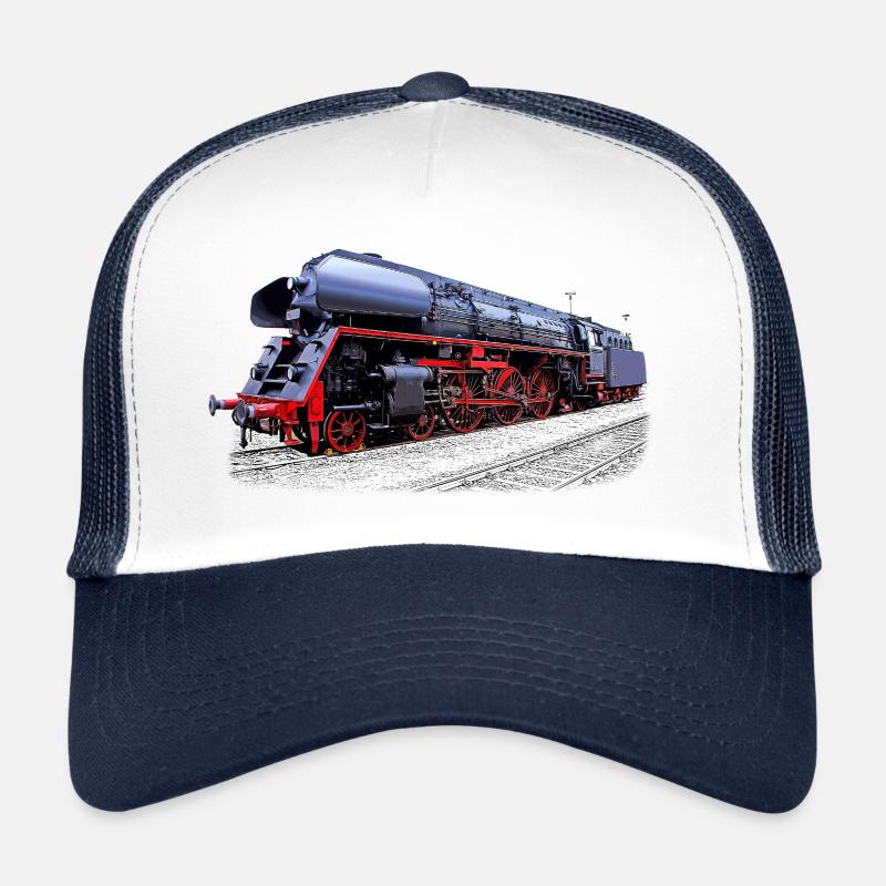 Dampflok 01 519 in Farbe Trucker Cap