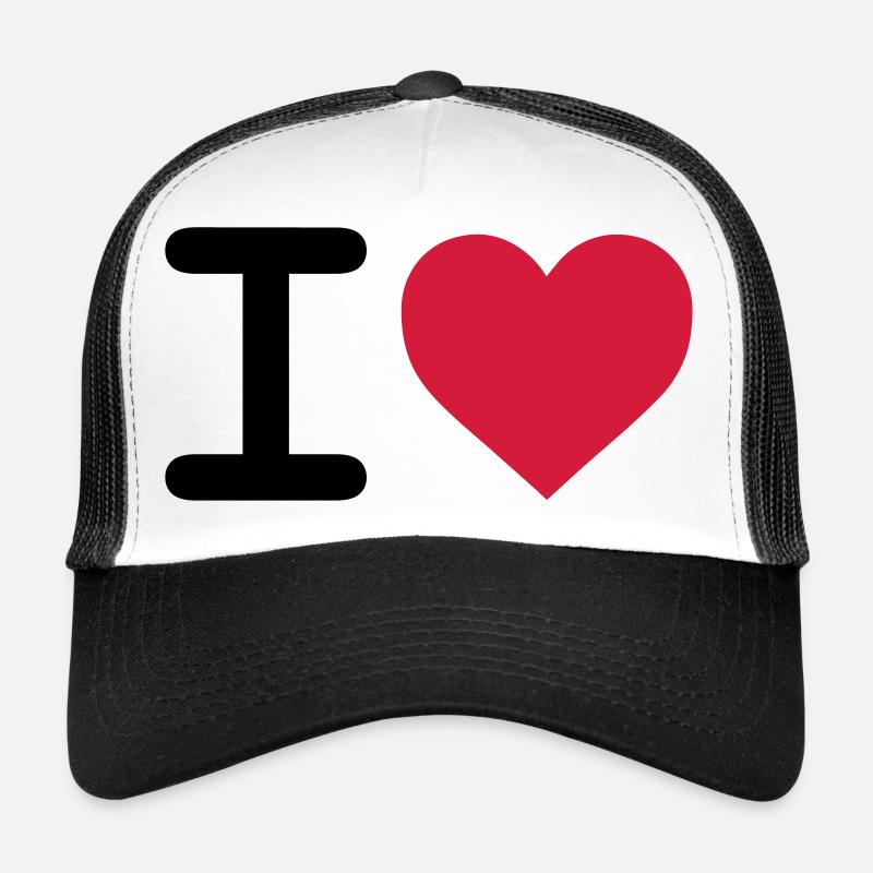 I love Casquette trucker 