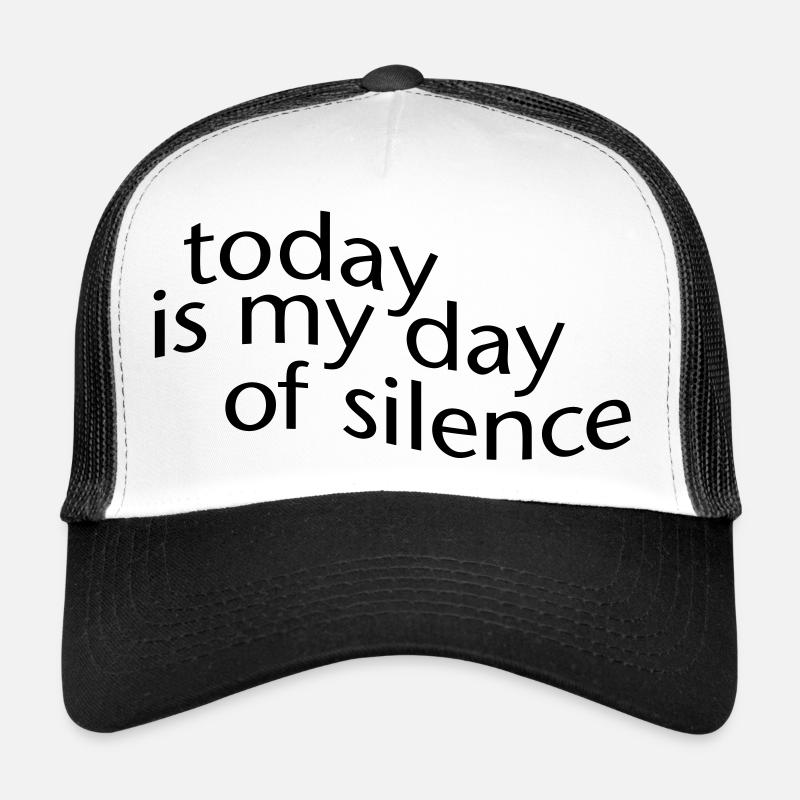 day of silence Trucker Cap