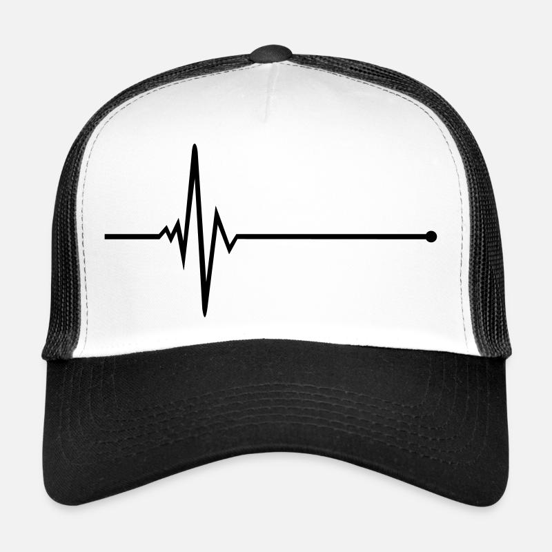 Pulse - frequency - Trucker Cap - white/black