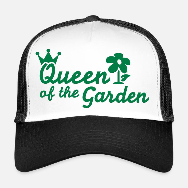 Gärtnerin - Trucker Cap - Weiß/Schwarz