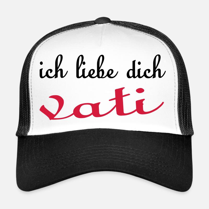 Ich liebe dich VATI Casquette trucker 